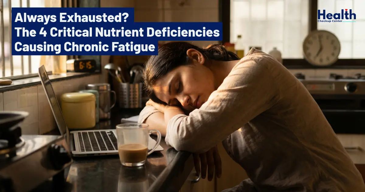Always Exhausted? The 4 Critical Nutrient Deficiencies Causing Chronic Fatigue