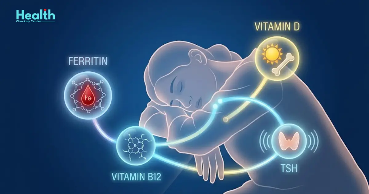 Chronic fatigue symptoms and nutrient deficiencies