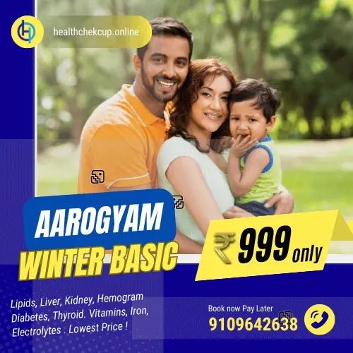 Aarogyam Winter Basic Full Body Health Checkup @ Rs. 999 only